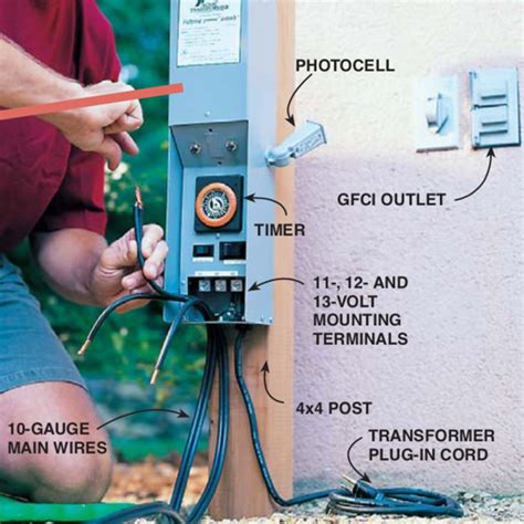 Outdoor Lighting Low Voltage Wiring Diagram