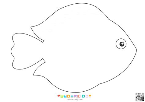 Outline Fish Template