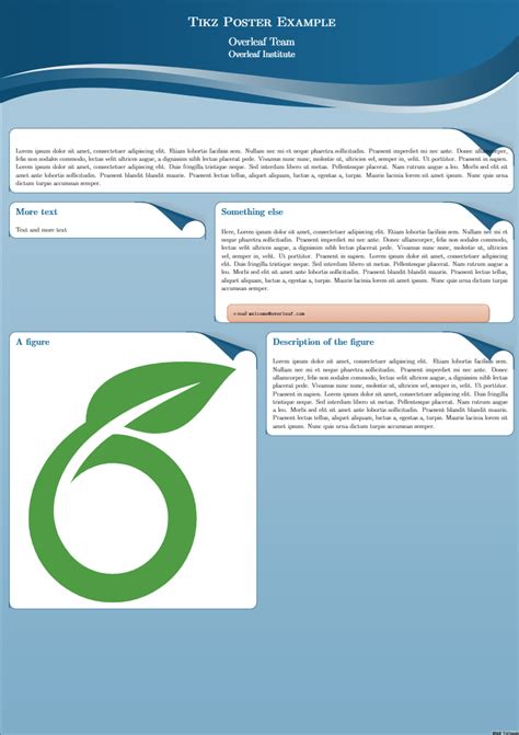 Overleaf Poster Template