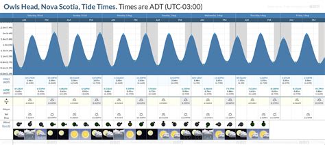 Owls Head Tide Chart