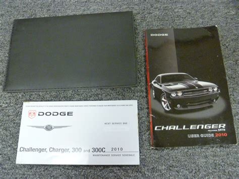 Owners Manual 2010 Dodge Challenger