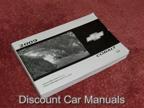 Owners Manual For A Chevy Colbolt 2009