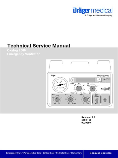 Oxylog 2000 Technical Manual