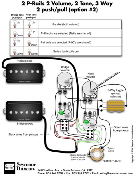 P90 Seymour Duncan Wiring Diagrams