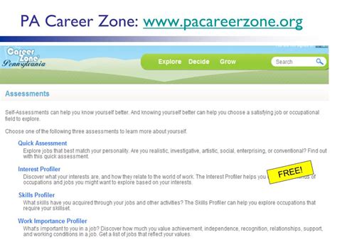 Pa Career Zone