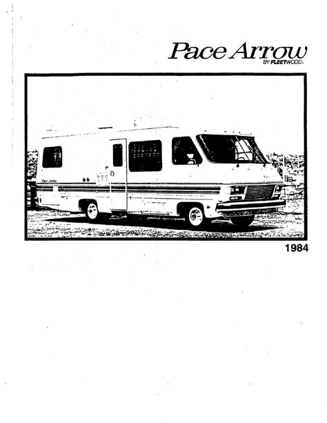 Pace Arrow Motorhome Wiring Diagram For