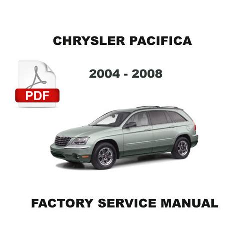 Pacifica Workshop Manual 2004 2005 2006 2007 2008