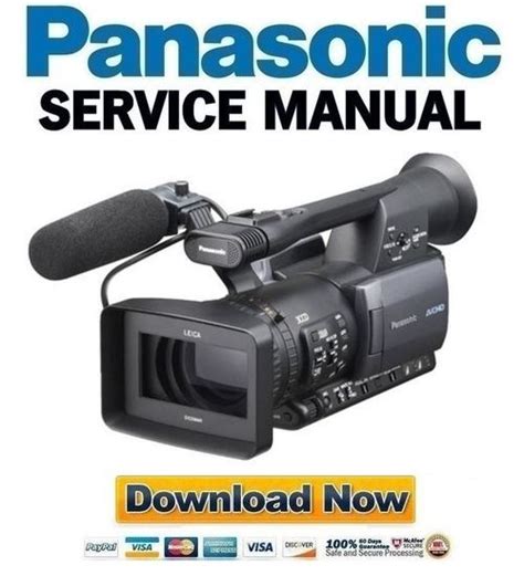 Panasonic Ag Hmc150 Hmc151 Hmc152 Hmc153 Service Manual And Repair Guide