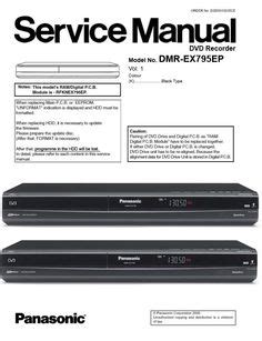 Panasonic Dmr Bs750 Bs750eb Service Manual And Repair Guide