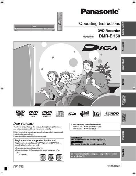 Panasonic Dmr Eh50 Series Dmr Eh50p Dmr Eh50pc Service Manual Repair Guide