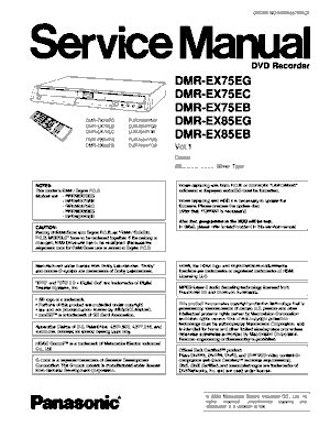 Panasonic Dmr Pwt420 Pwt520 Service Manual Repair Guide