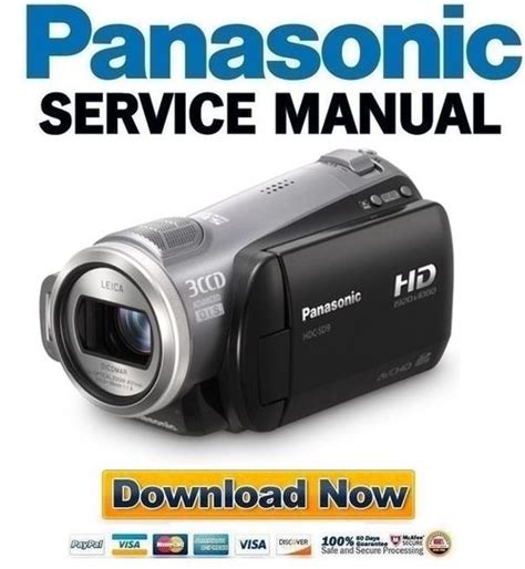 Panasonic Hdc Sd9 Service Manual Repair Guide