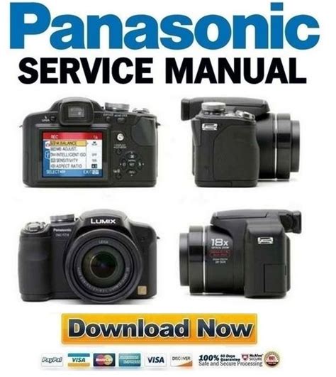 Panasonic Lumix Dmc Fz18 Series Digital Camera Service Repair Manual