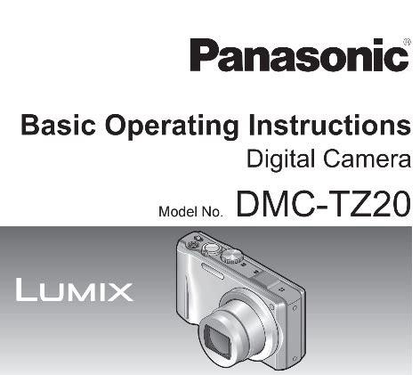 Panasonic Lumix Dmc Tz20 Series Service Manual