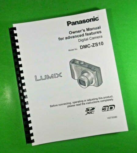 Panasonic Lumix Dmc Zs10 Owners Manual