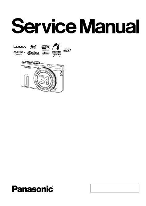 Panasonic Lumix Dmc Zs40 Tz60 Tz61 Service Guide And Repair Manual