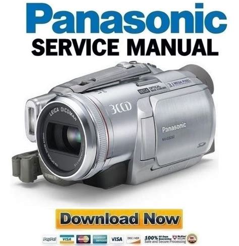 Panasonic Nv Gs250 Service Manual Repair Guide