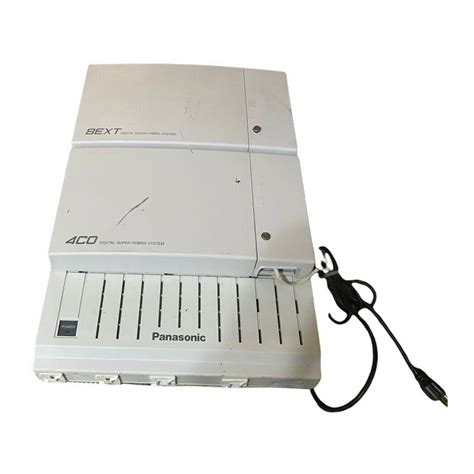 Panasonic Programming Manual For Kx Td1232