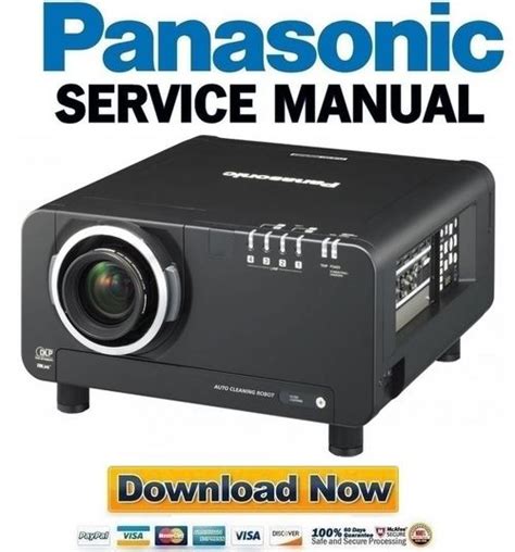 Panasonic Pt D10000 Dw10000 Service Manual Repair Guide