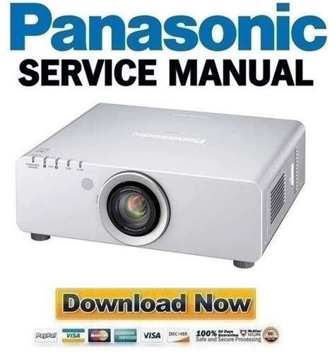 Panasonic Pt Dz6710u Pt Dz6700e Dlp Projector Service Manual