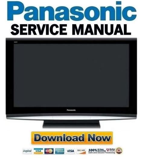 Panasonic Th 42py80 42pz80 Series Service Manual Repair Guide