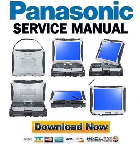 Panasonic Toughbook Cf 19 Full Service Manual Repair Guide