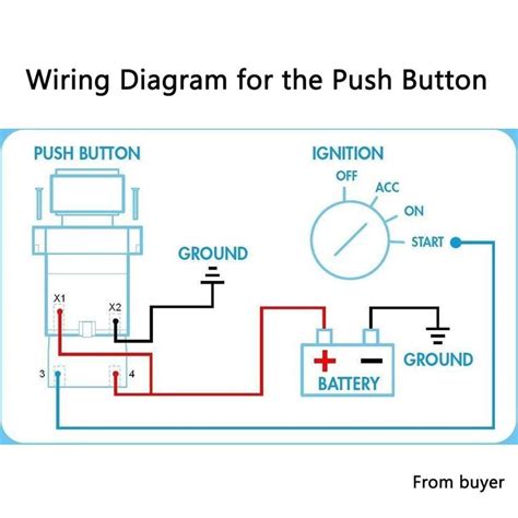 Panel Push On Ignition Switch Wiring Diagram