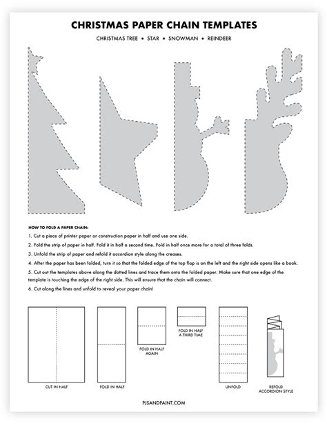 Paper Chain Template
