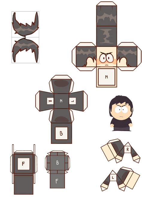 Paper Characters Templates