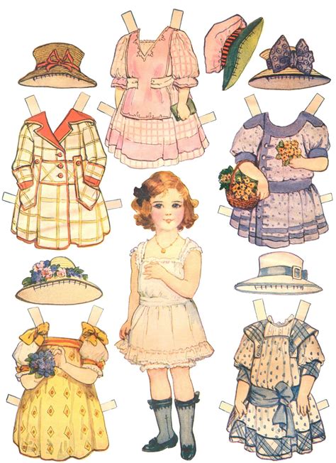 Paper Doll Free Printable