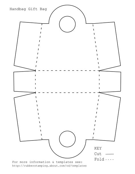 Paper Handbag Template