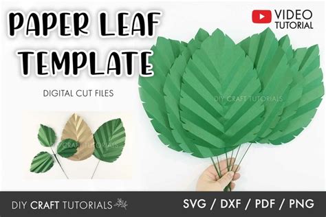 Paper Leaf Template