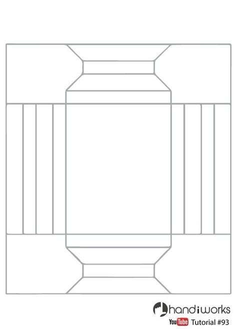 Paper Picture Frame Template