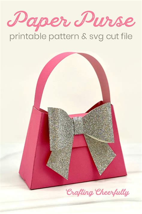 Paper Purse Template