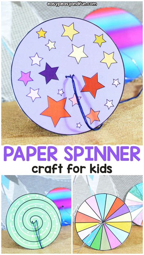 Paper Spinner Template