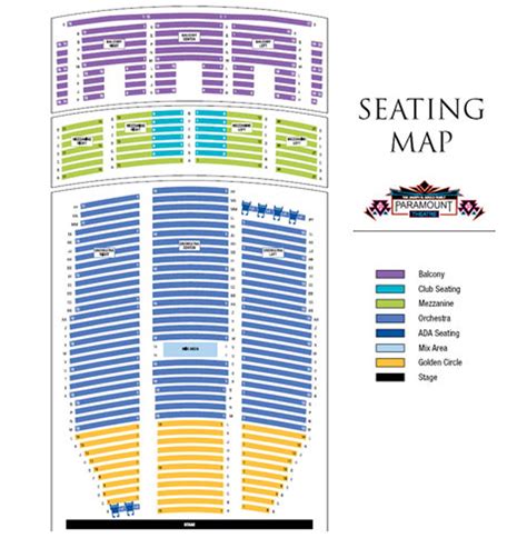 Paramount Seating Chart Austin