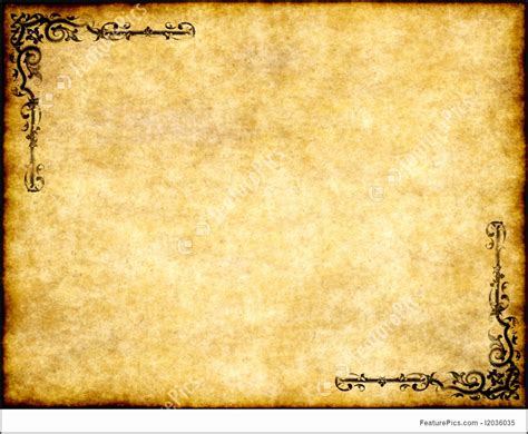 Parchment Paper Template