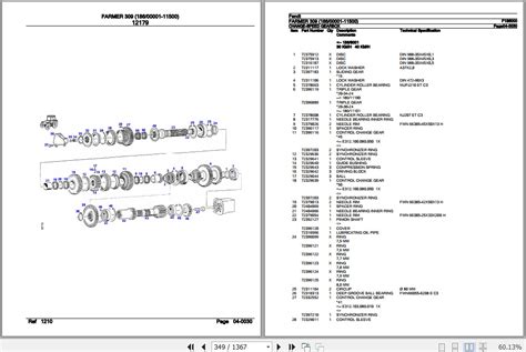 Parts Catalog Manuals Fendt Farmer 309