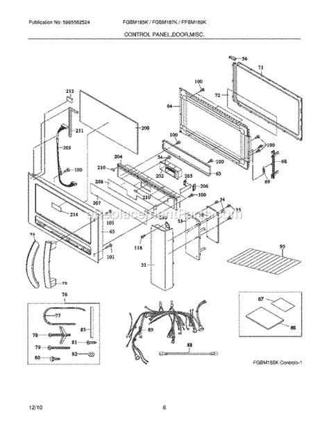 Parts For Frigidaire Fpbm189kfc Wiring Diagram