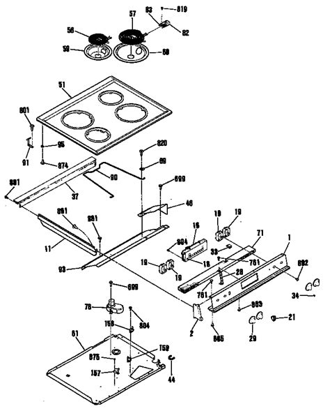 Parts For Ge Electric Oven Wiring Diagram For Model 1913776p007