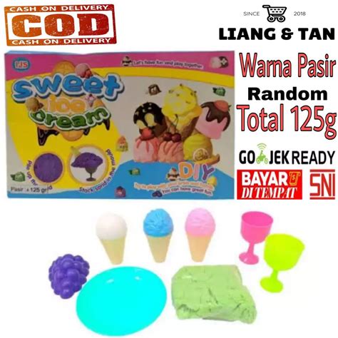 Pasir Kinetik Es Krim Kit: Panduan Lengkap untuk Menghibur Anak-anak