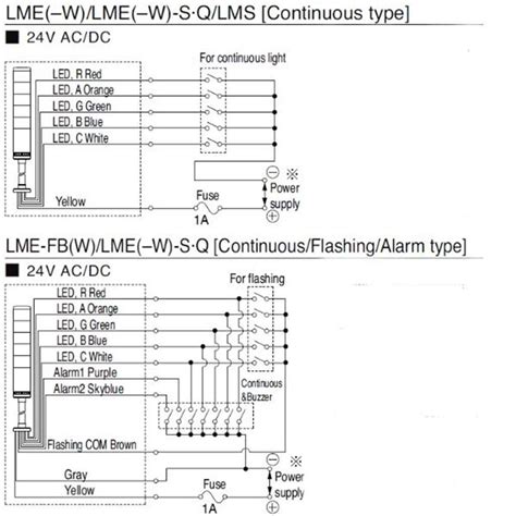 Patlite Met Wiring Diagram