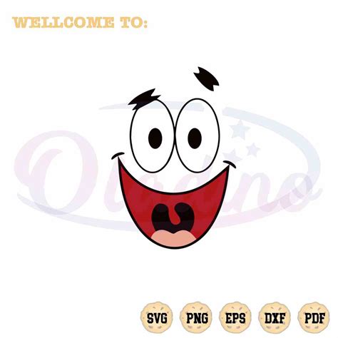 Patrick Face Template