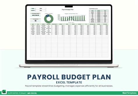 Payroll Budget Template Excel
