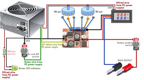 Pc Switching Power Supply Wiring Diagram