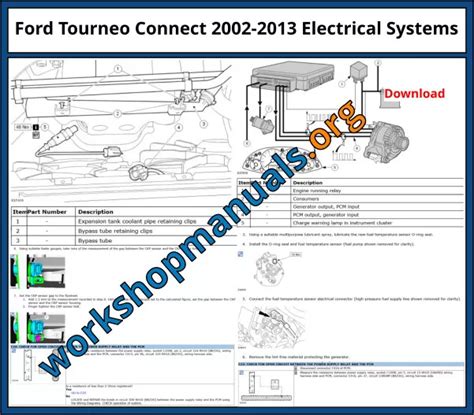 Pdf Ford Tourneo Connect Tdci Technical Manual Service Diagnostic Electrical