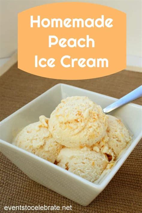 Peachy Keen: Delightful Peach Recipes for Your Cuisinart Ice Cream Maker