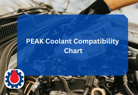 Peak Coolant Compatibility Chart