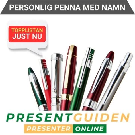 Penna med namn - ett verktyg för personlig tillväxt och inspiration