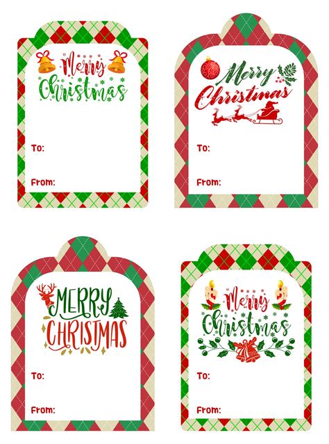 Personalized Gift Tags Printable